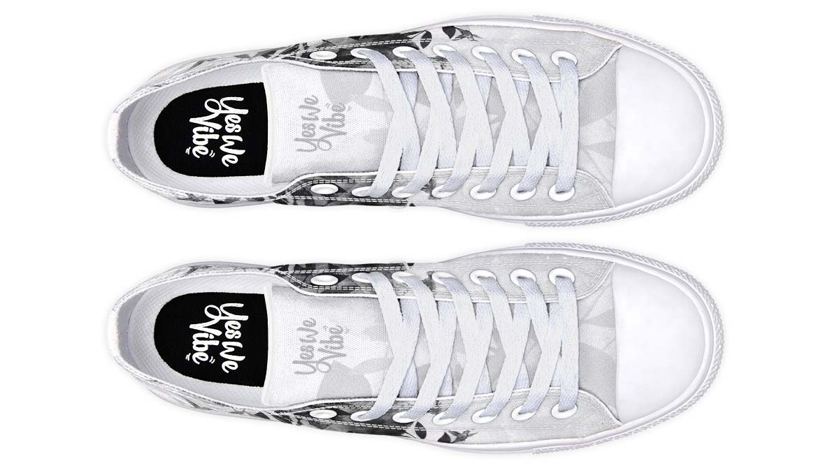 Black And White Floral