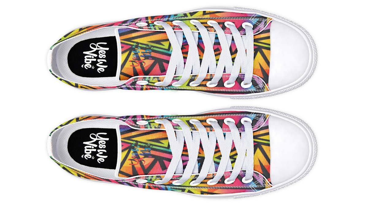 Bright Geometric Pattern