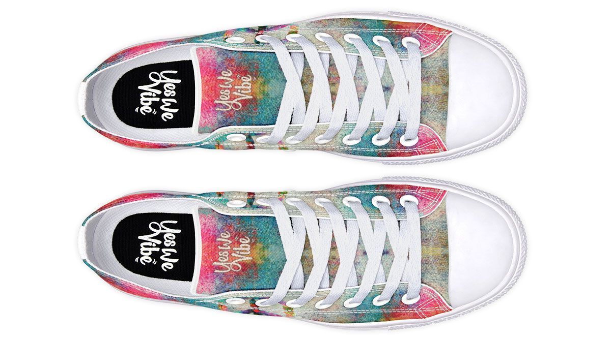 Colorful Paint Peace Feather