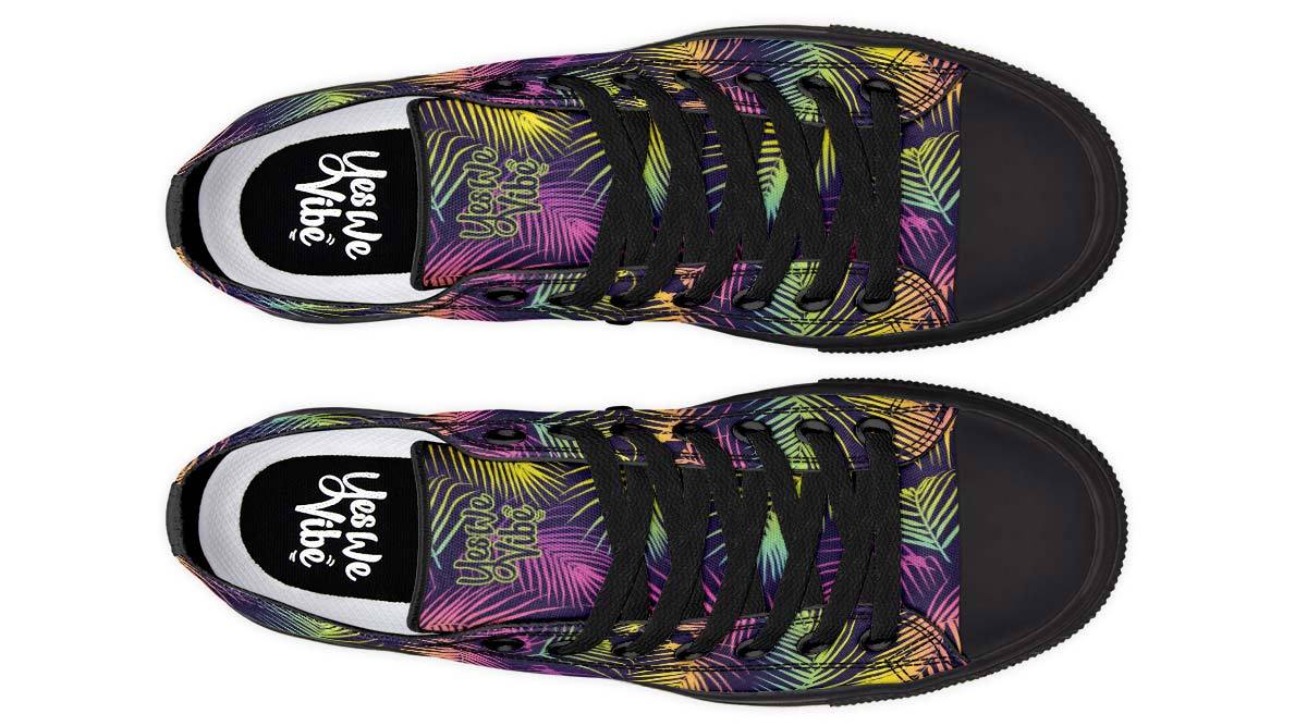 Colorful Palm Leaves