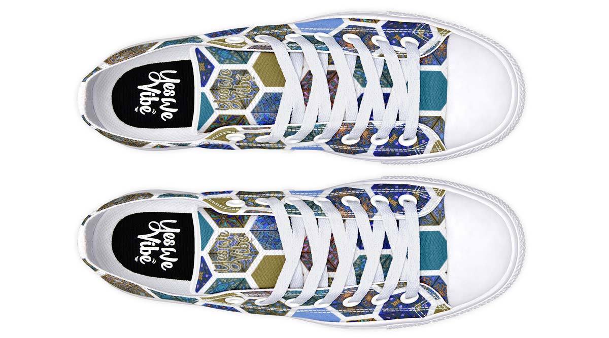 Cubic Boho Blue