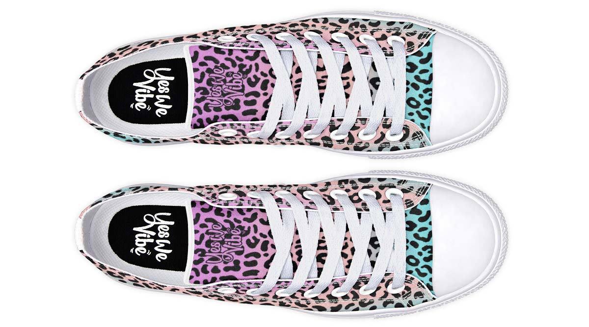 Gradient Leopard Pattern