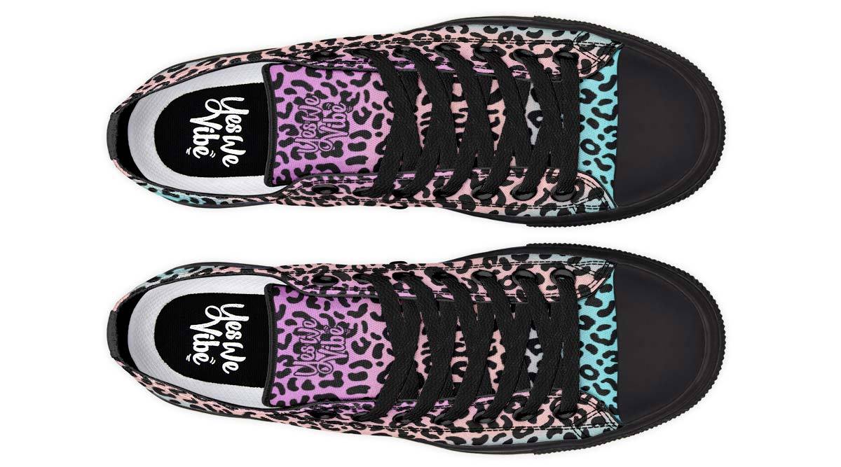 Gradient Leopard Pattern