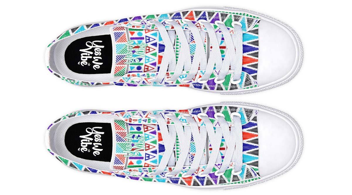 Happy Geo Print