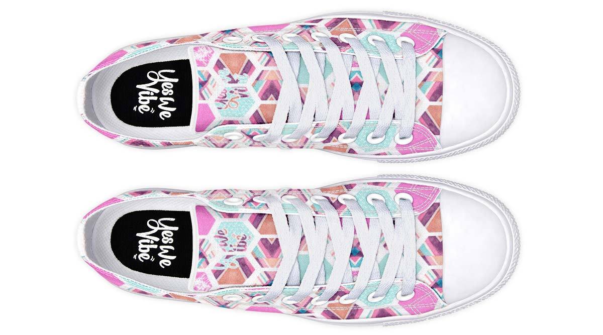 Watercolor Hexagon Pattern