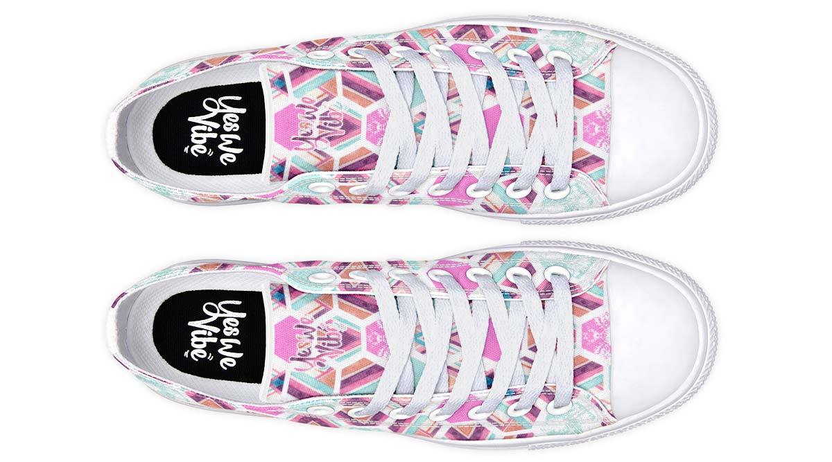 Watercolor Hexagon Pattern