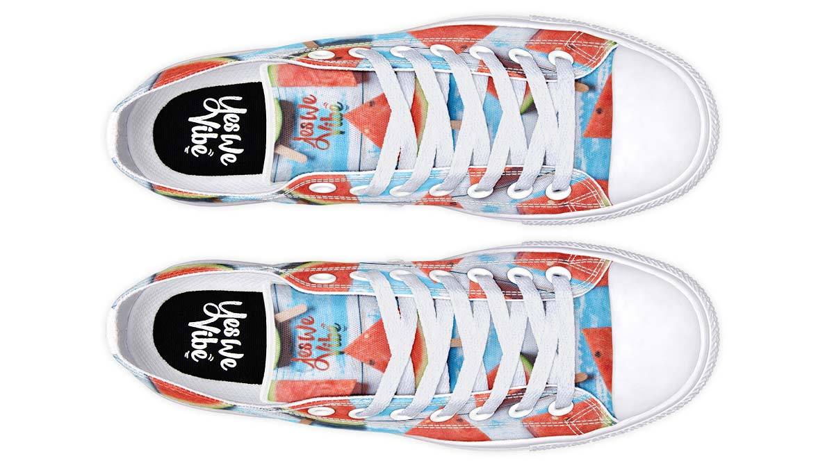 Watermelon Grunge Blue