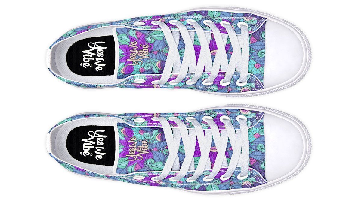 Purple Love Floral Pattern