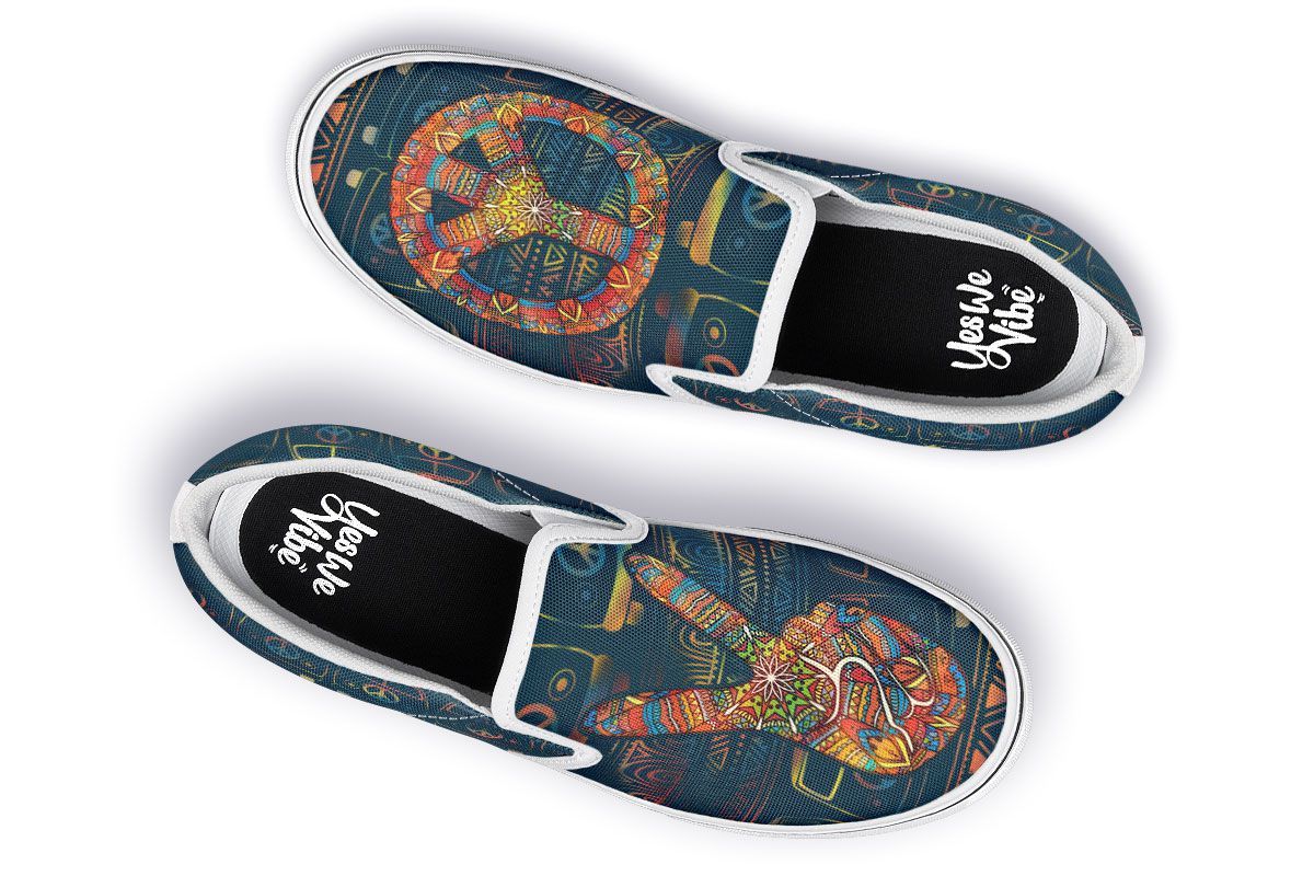 Abstract Color Hippie Bus