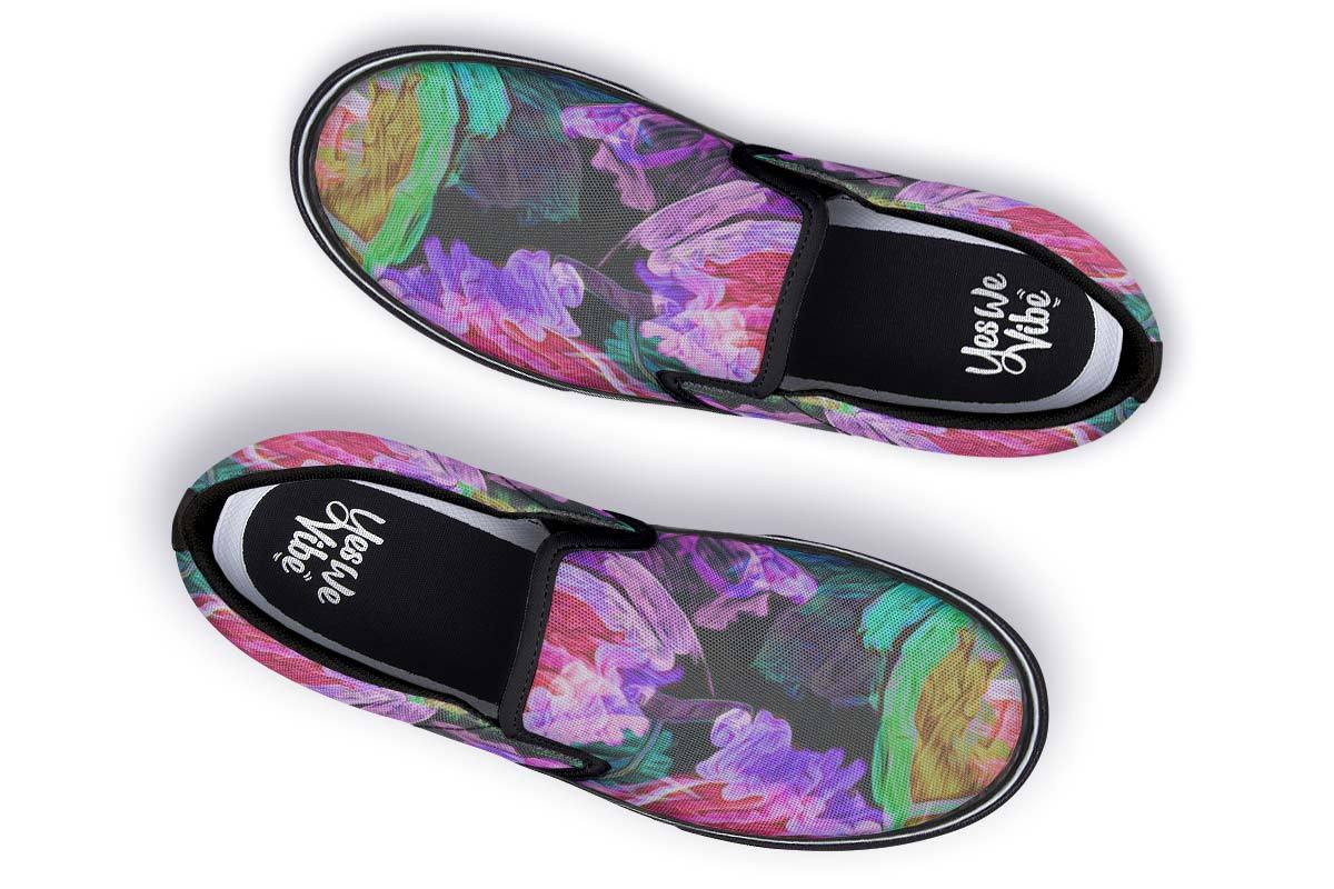 Abstract Watercolor Dark