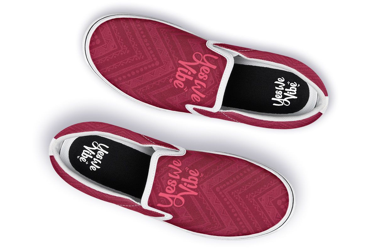 Boho Pattern Red