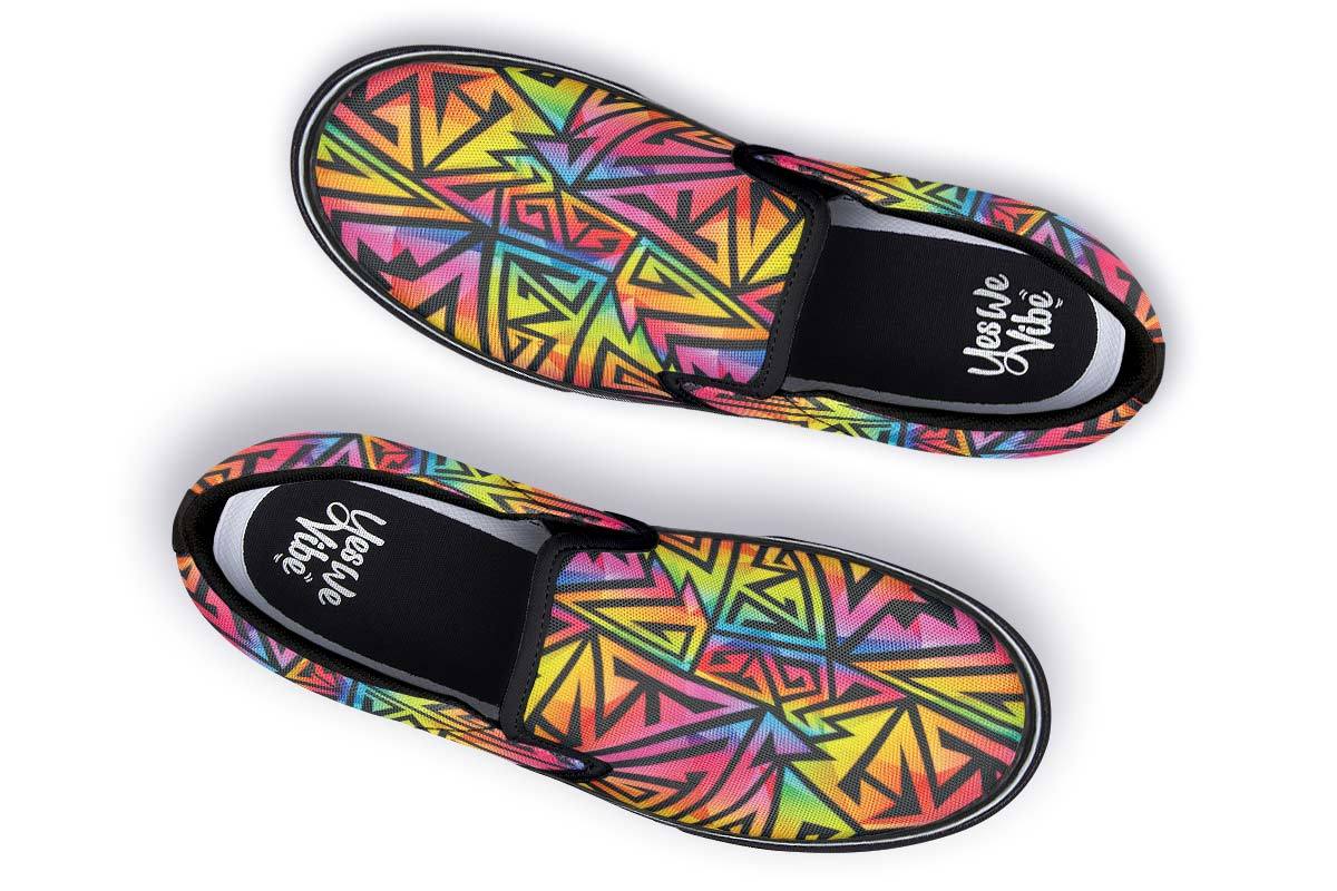 Bright Geometric Pattern