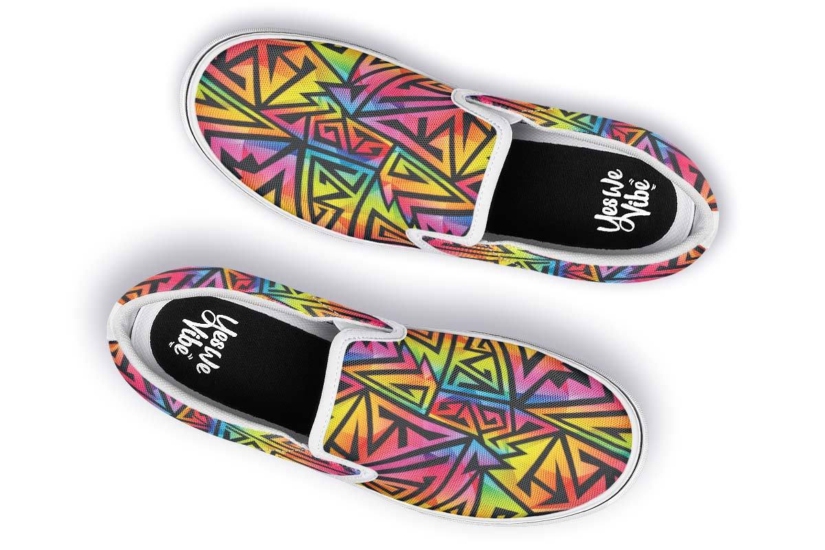 Bright Geometric Pattern