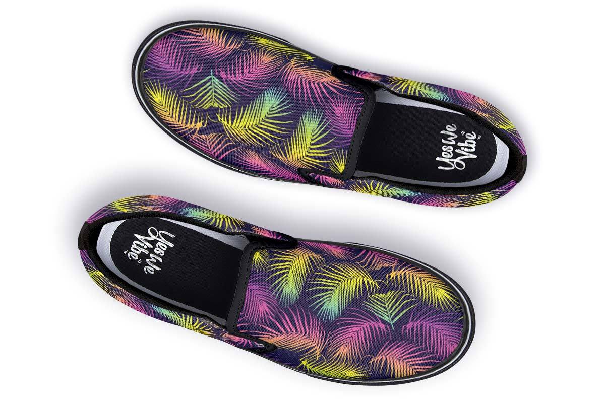 Colorful Palm Leaves