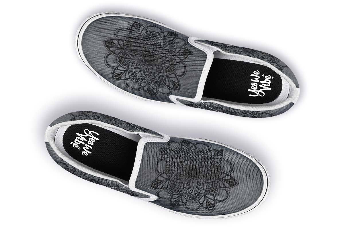 Grey Decorative Mandala