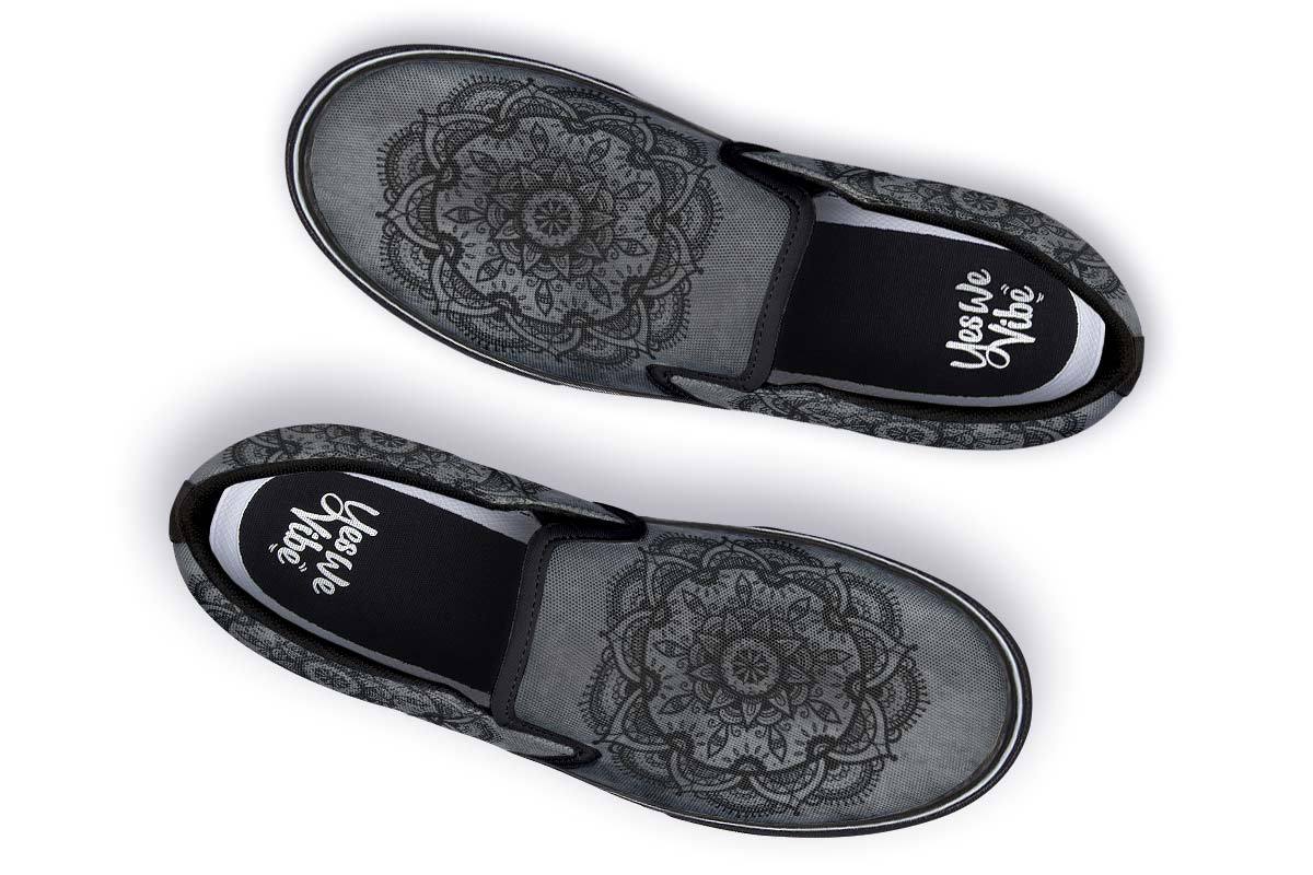 Grey Decorative Mandala Love