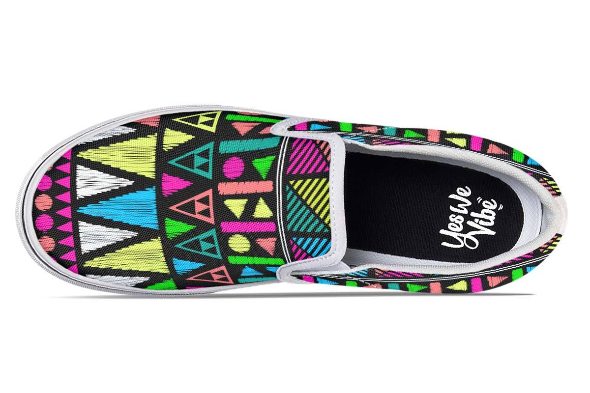 Neon Geo Print