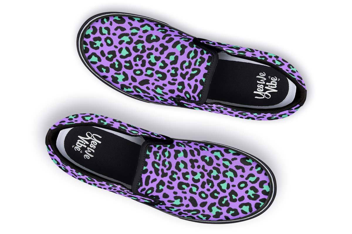 S Leopard Pattern Purple