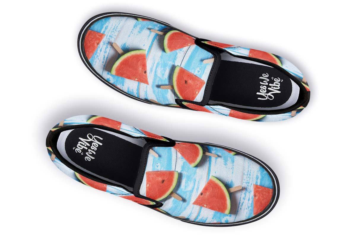 Watermelon Grunge Blue