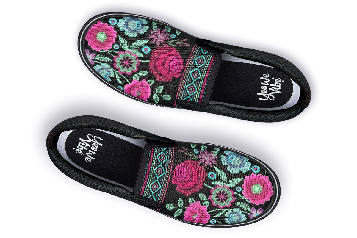 Embroidery Boho Flower