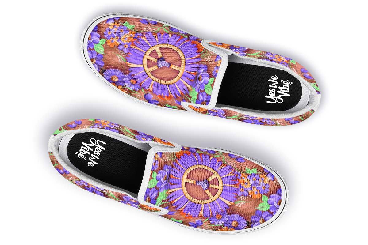 Hippie Peace Flowers