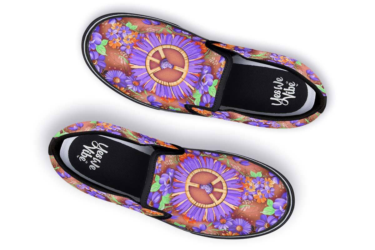 Hippie Peace Flowers