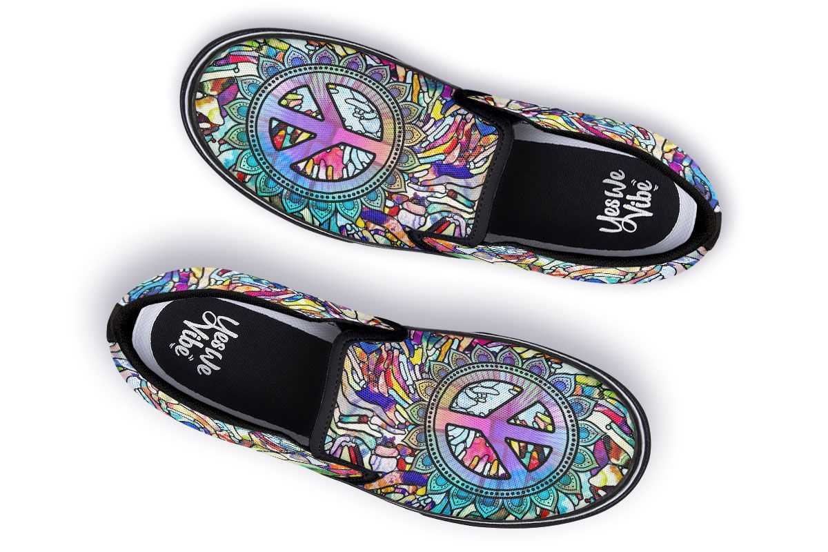 Stained Glassy Peace And Love