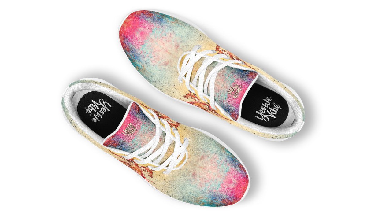 Colorful Paint Giraffes