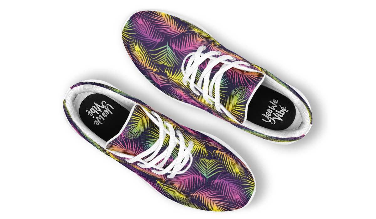 Colorful Palm Leaves