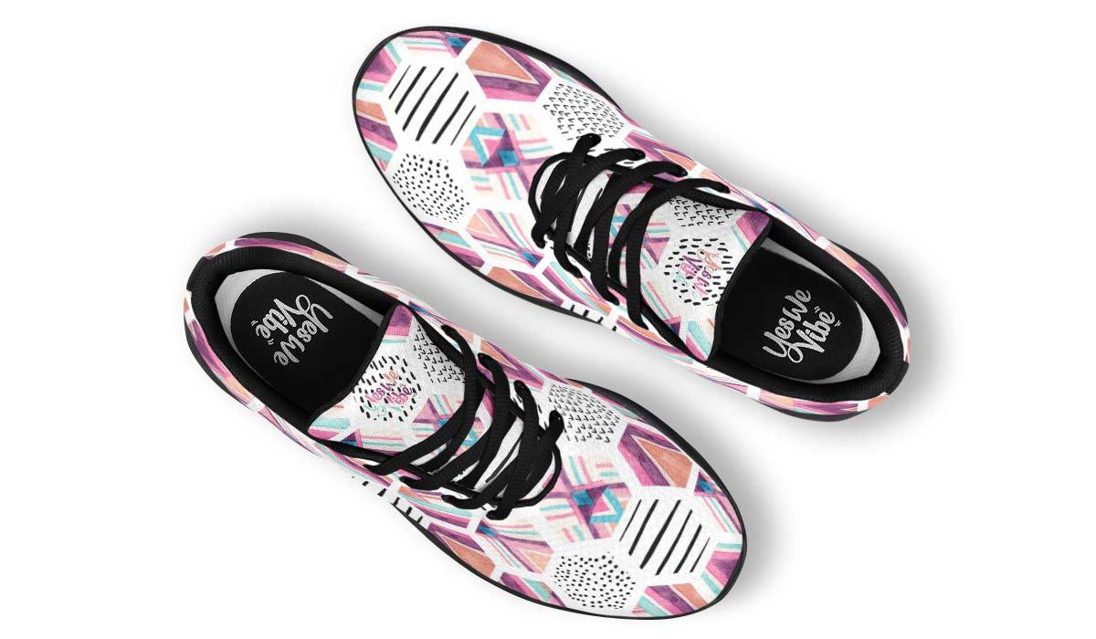 Watercolor Hexagon Pattern