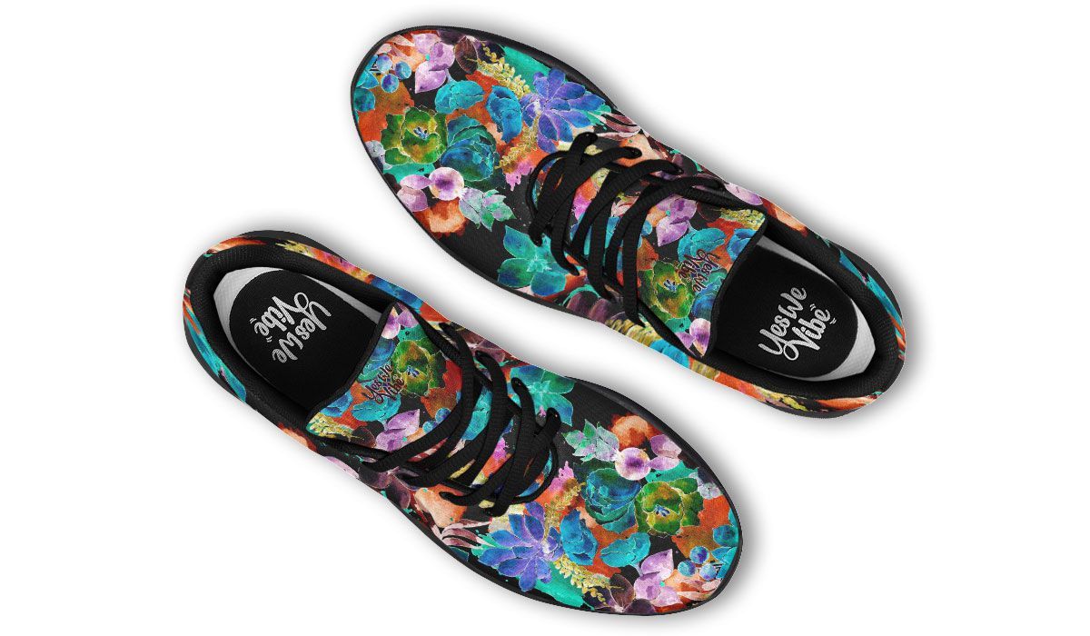 Night Watercolor Garden