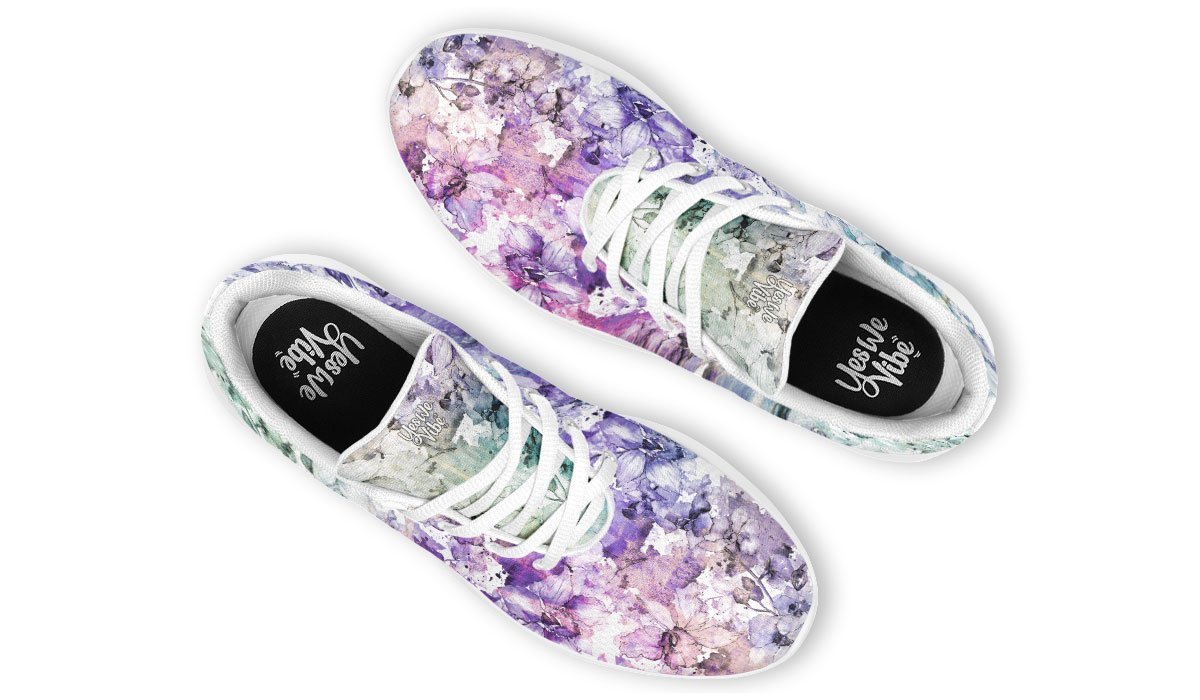 Watercolor Flowers Lively