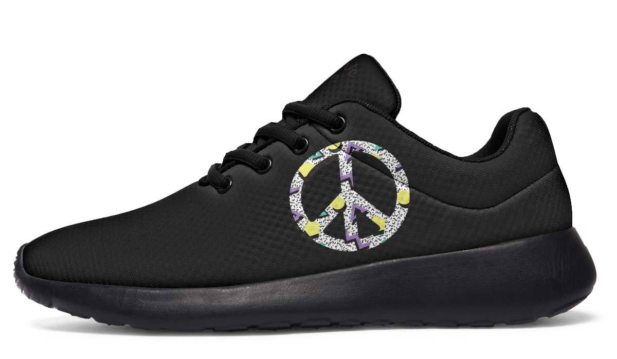 Peace Geometric Black