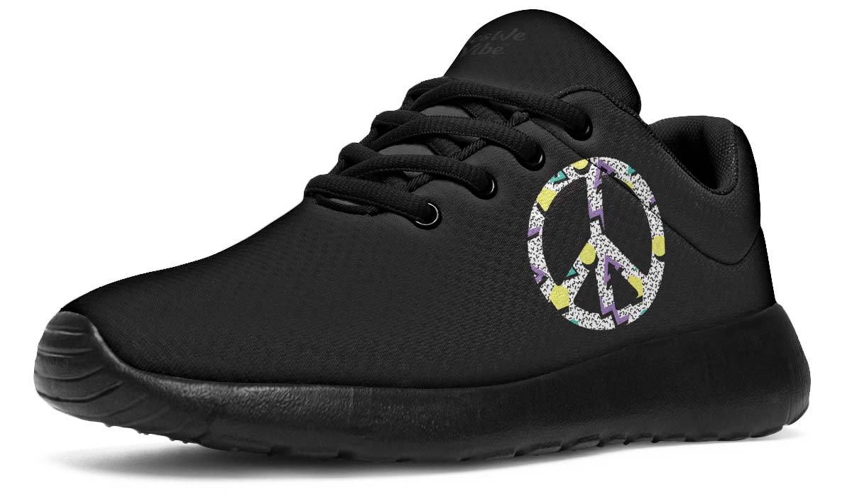 Peace Geometric Black