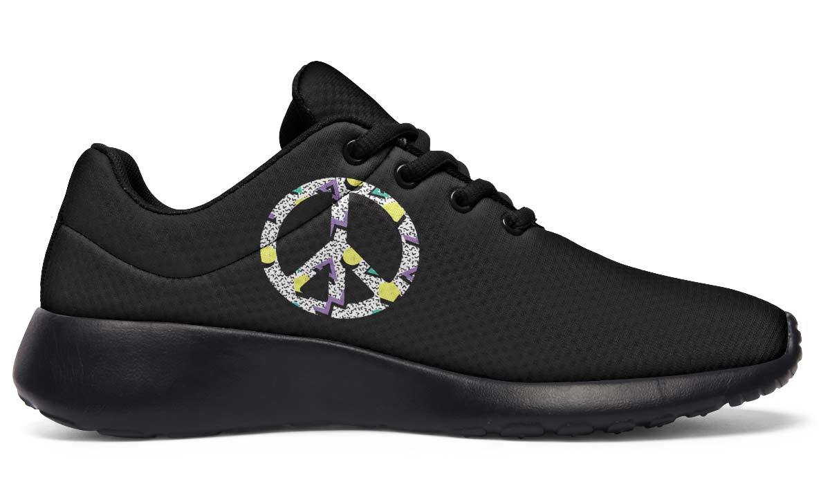 Peace Geometric Black