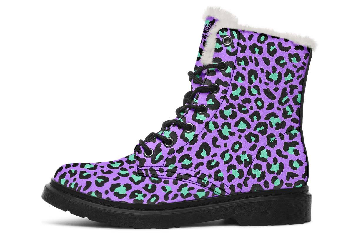 S Leopard Pattern Purple