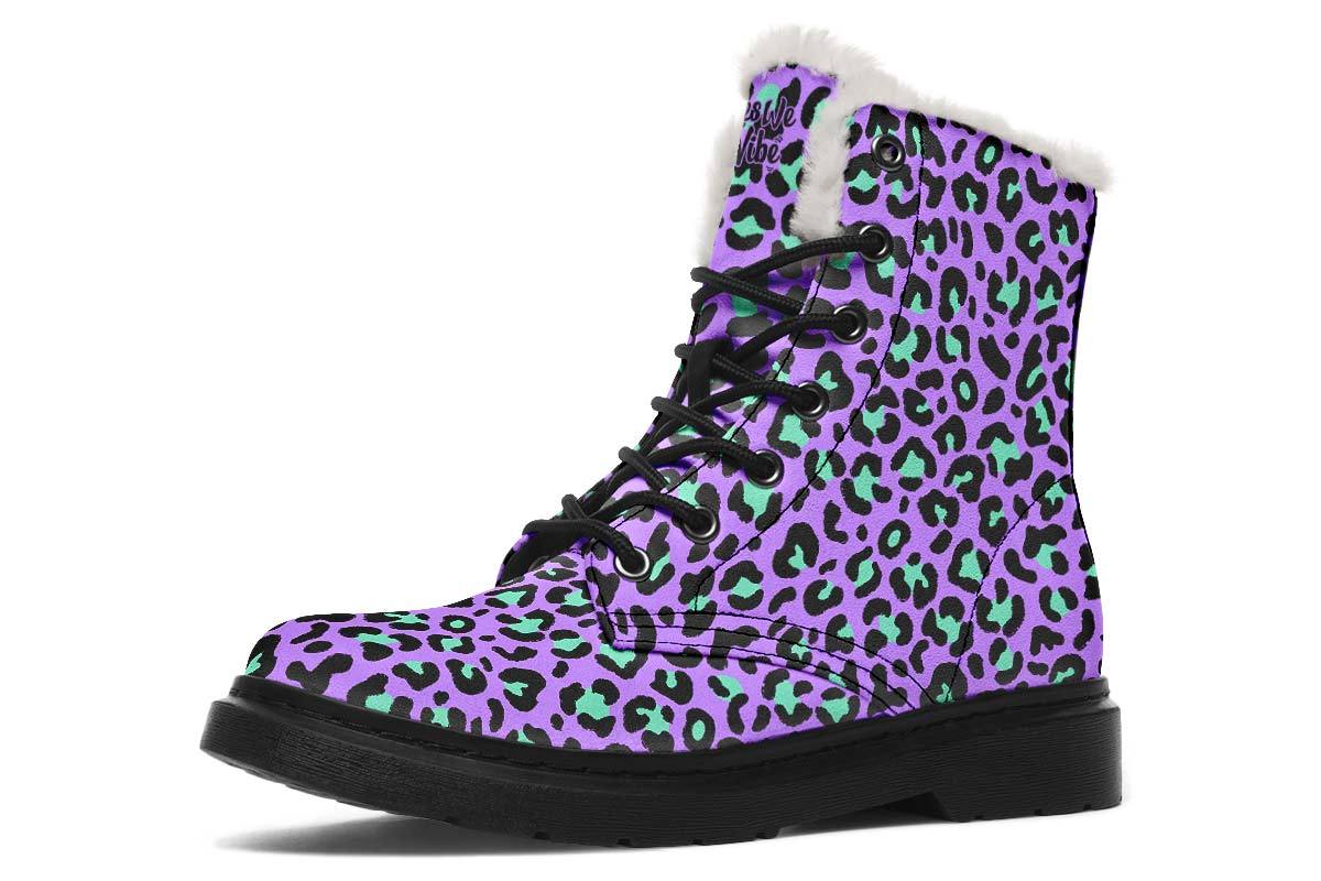 S Leopard Pattern Purple