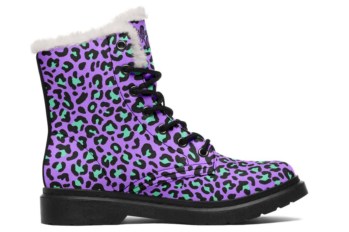 S Leopard Pattern Purple