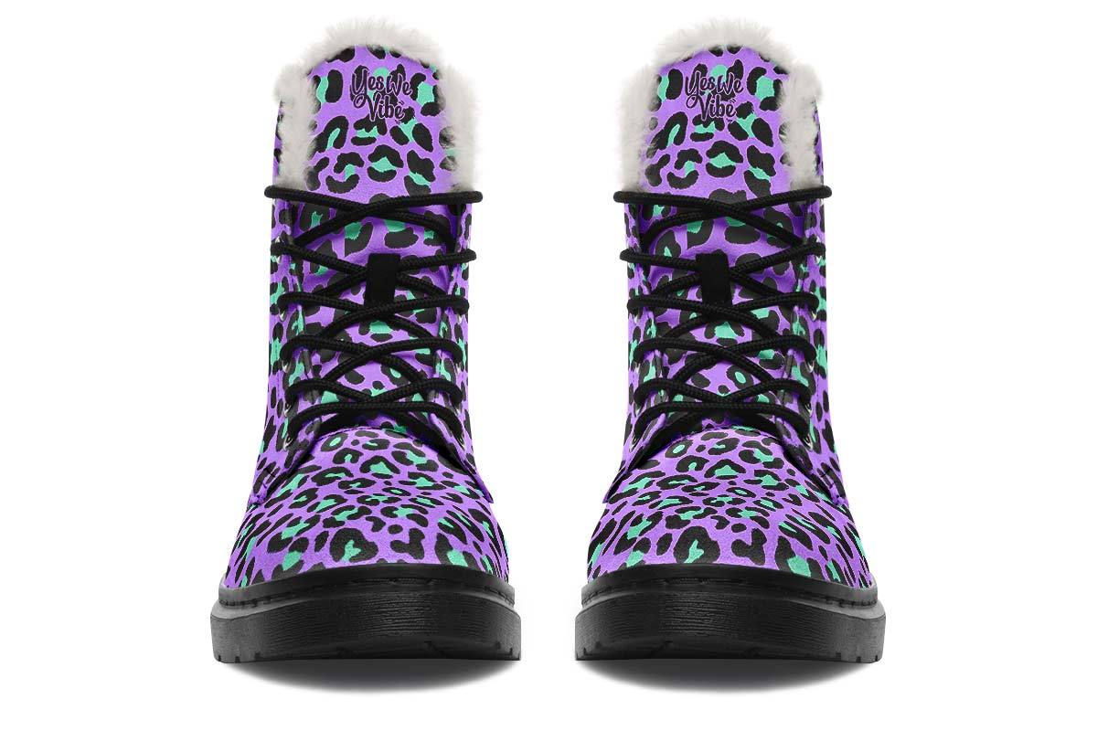 S Leopard Pattern Purple