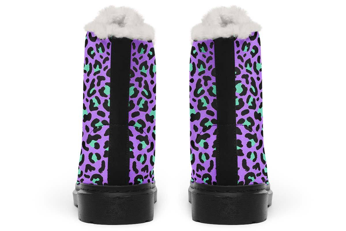 S Leopard Pattern Purple