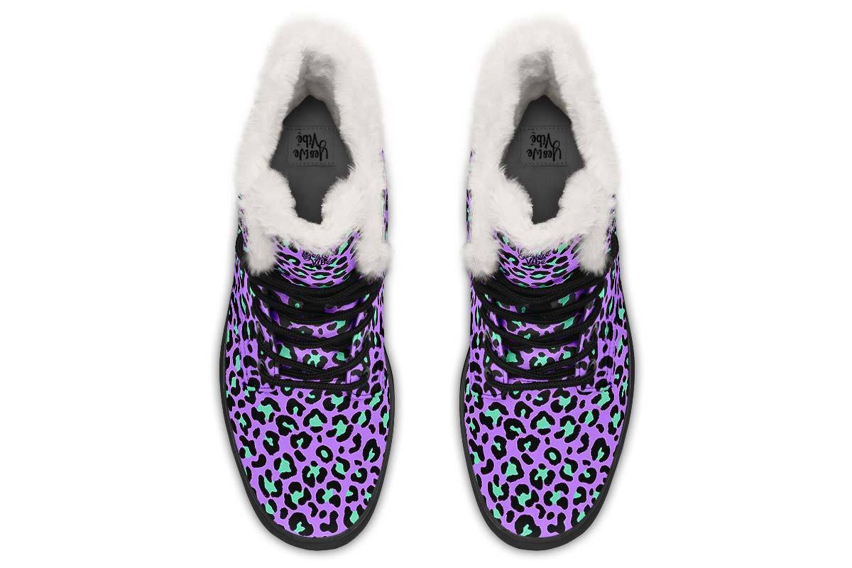 S Leopard Pattern Purple