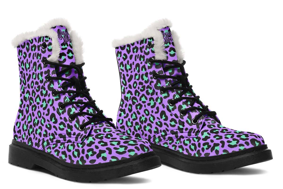 S Leopard Pattern Purple