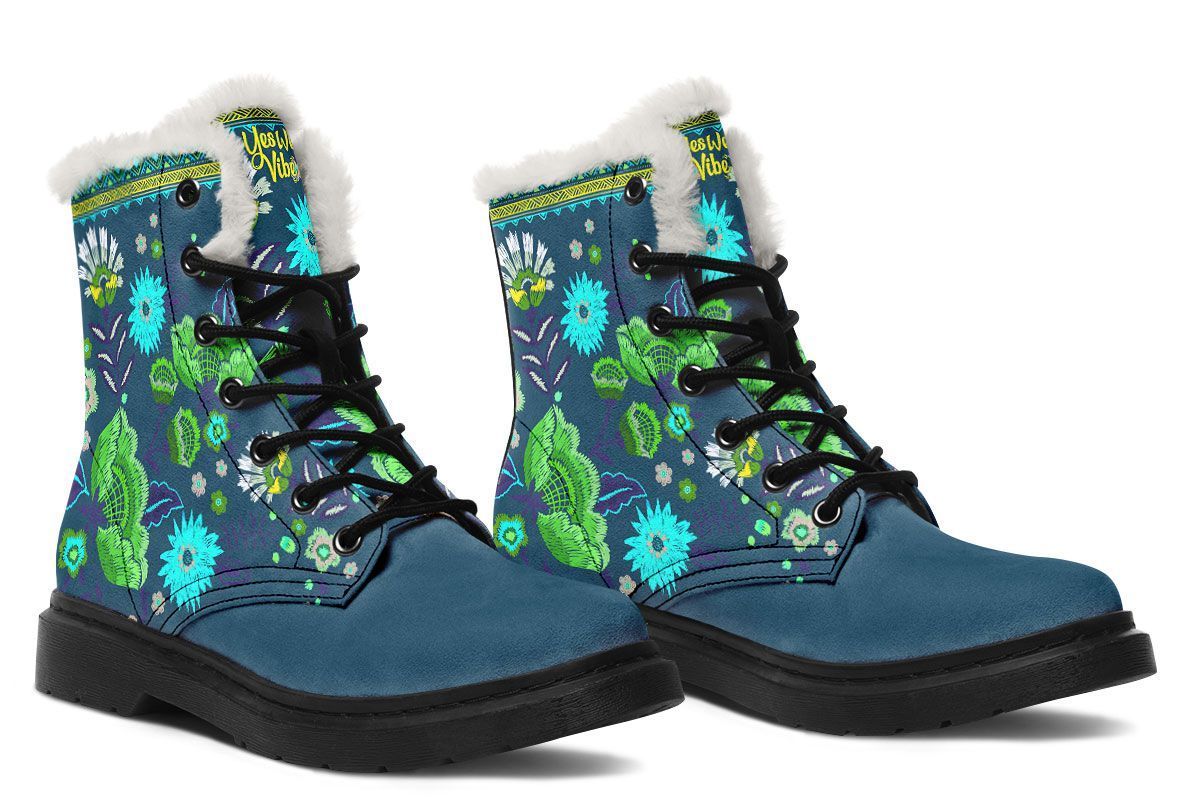 Boho Stitch Pattern Green Love