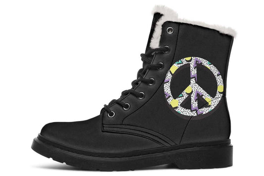 Peace Geometric Black