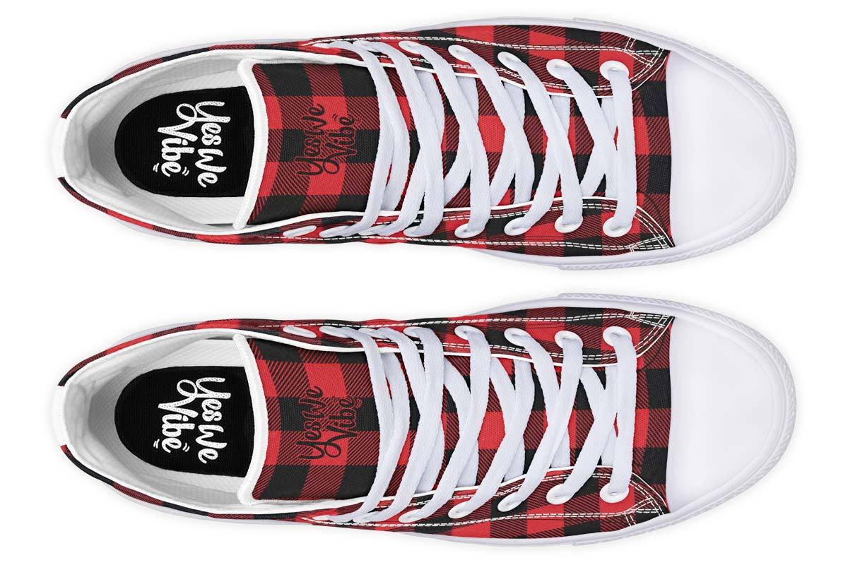 Checkered Black And Red