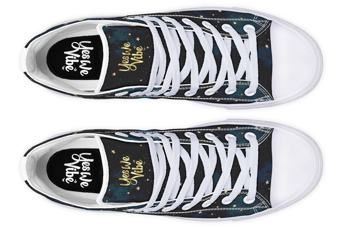 Golden Sun Moon And Clouds