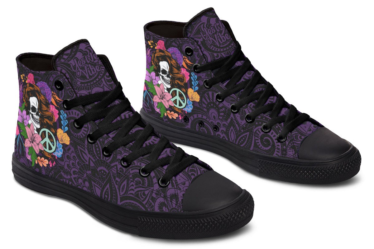 Gypsy Skull Peace Violet