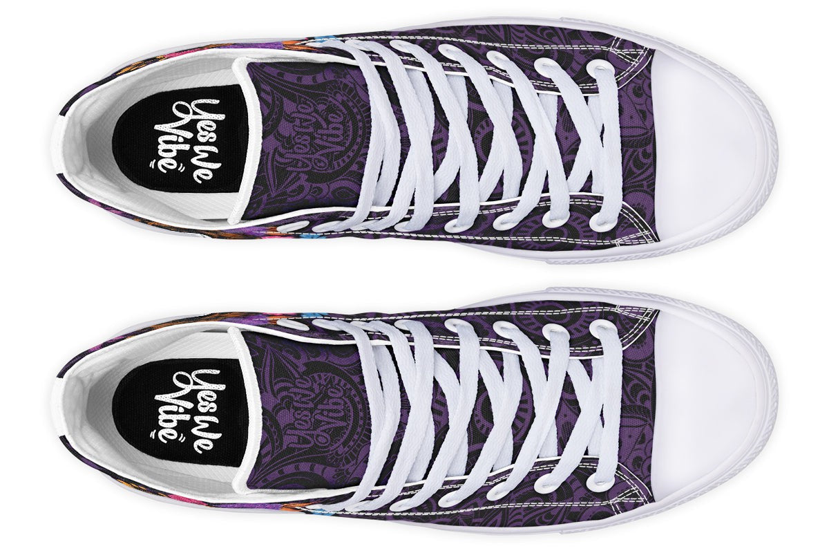 Gypsy Skull Peace Violet