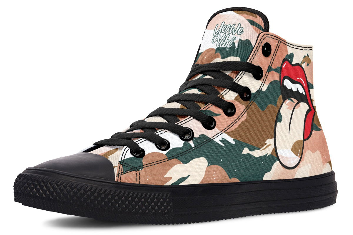 Immaculated Tongue Abstract Camo Koi