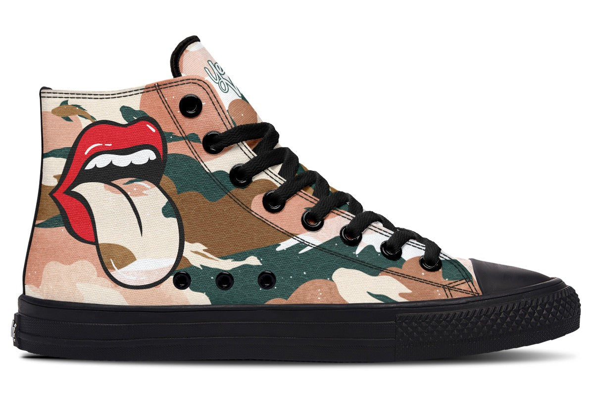 Immaculated Tongue Abstract Camo Koi